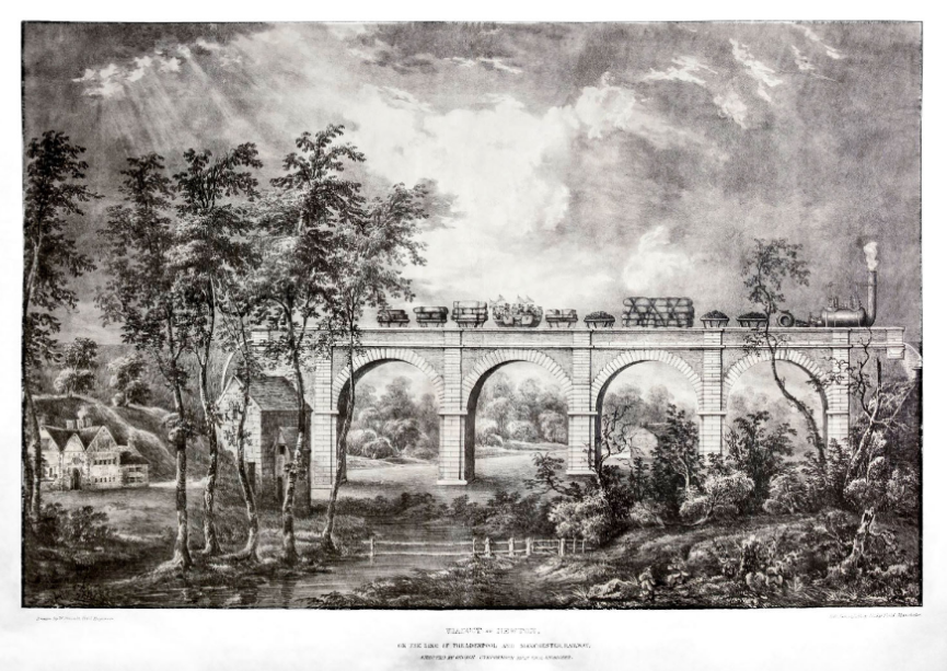 1831 Newton Bridge Engraving