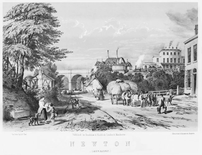 Newton Station Viaduct c1835