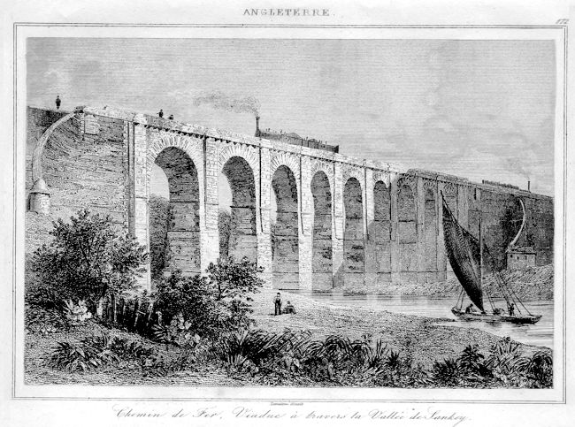 Sankey Viaduct - French Publication<