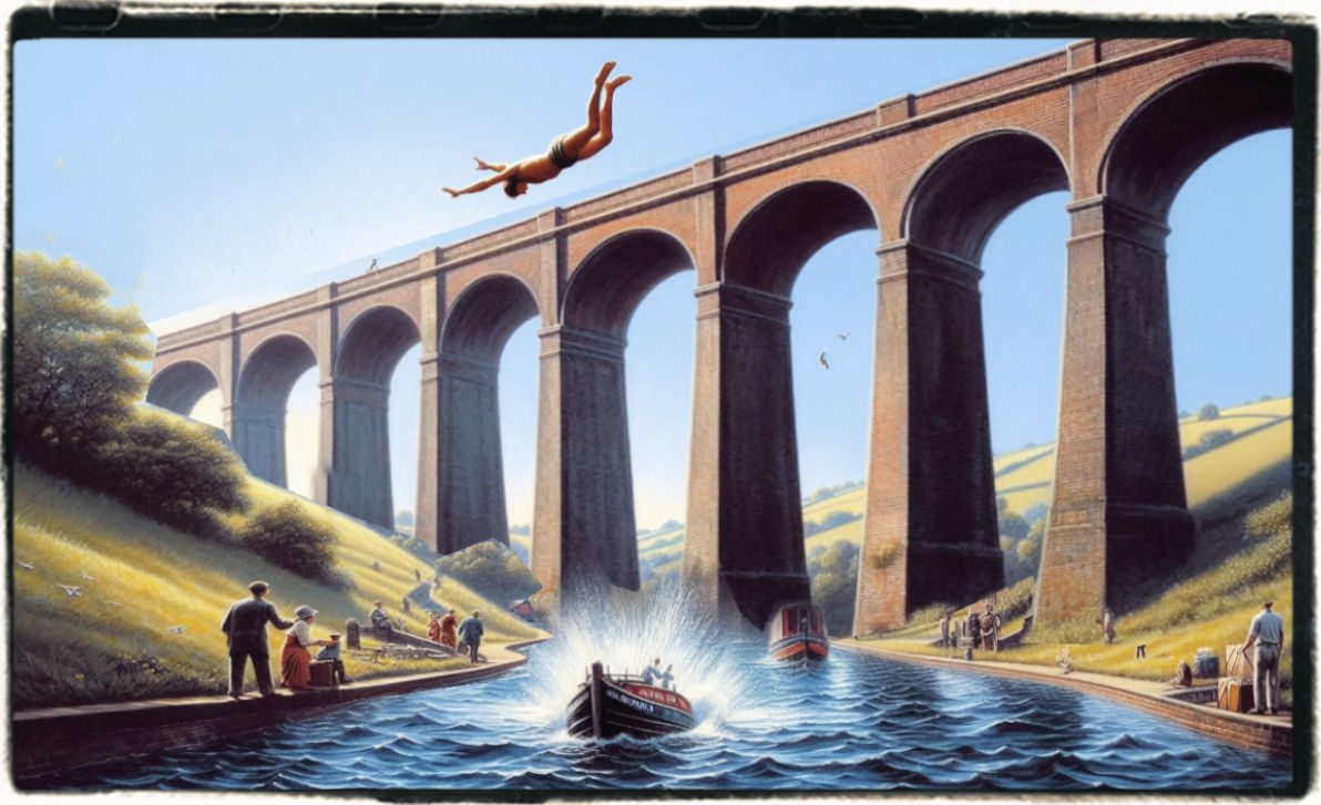 Sankey Viaduct - Tommy Burns