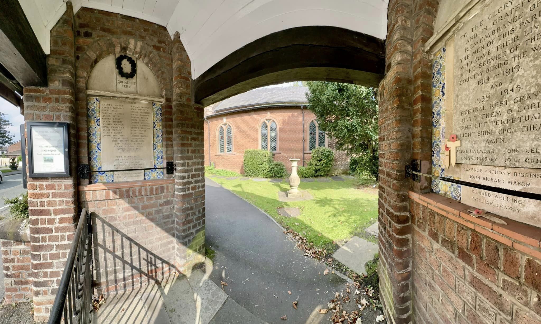 Burtonwood Lychgate War Memorial