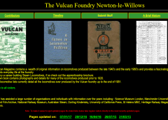 Vulcan Foundry: Locomotive History