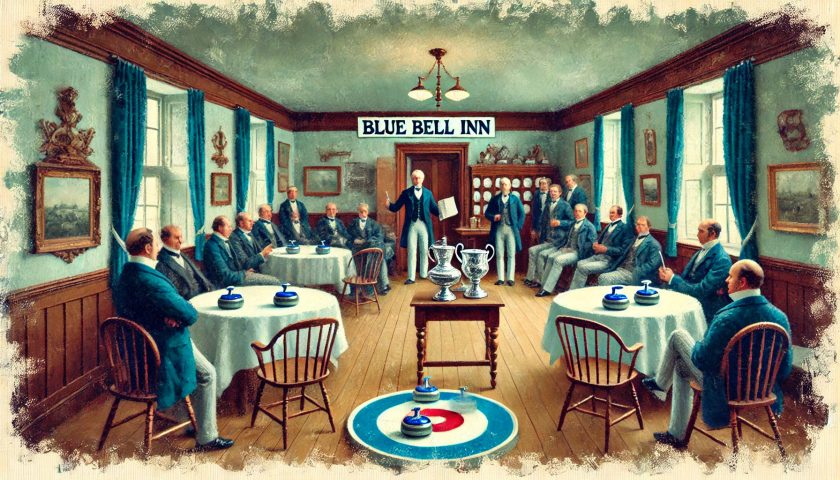 Blue Bell Inn 1891 Curling Match Presentation Dinner